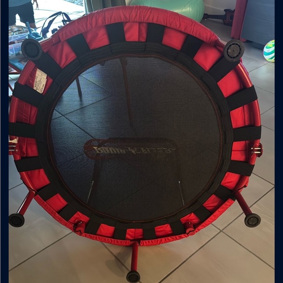 Red Kids Trampoline - Picture 3 of 3